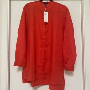 Eileen Fisher Linen Blouse XS - NWT